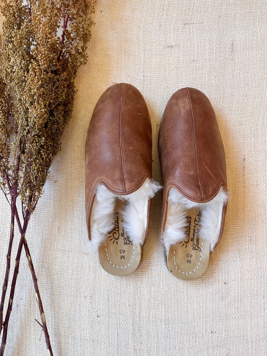 Fort Worth Brown Shearling Baba (Men’s) - Made X Hudson