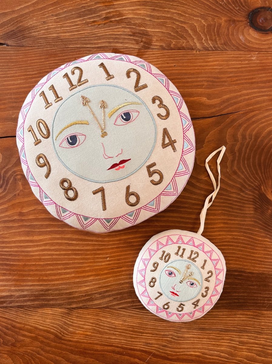 Clock Face Pillow - Made X Hudson
