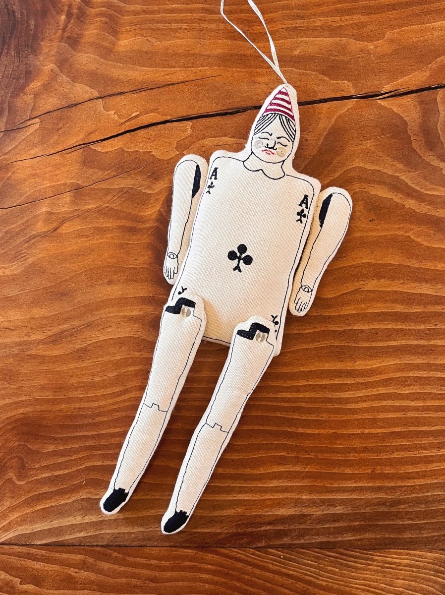 Embroidered Cotton Hanging Dolls - Made X Hudson