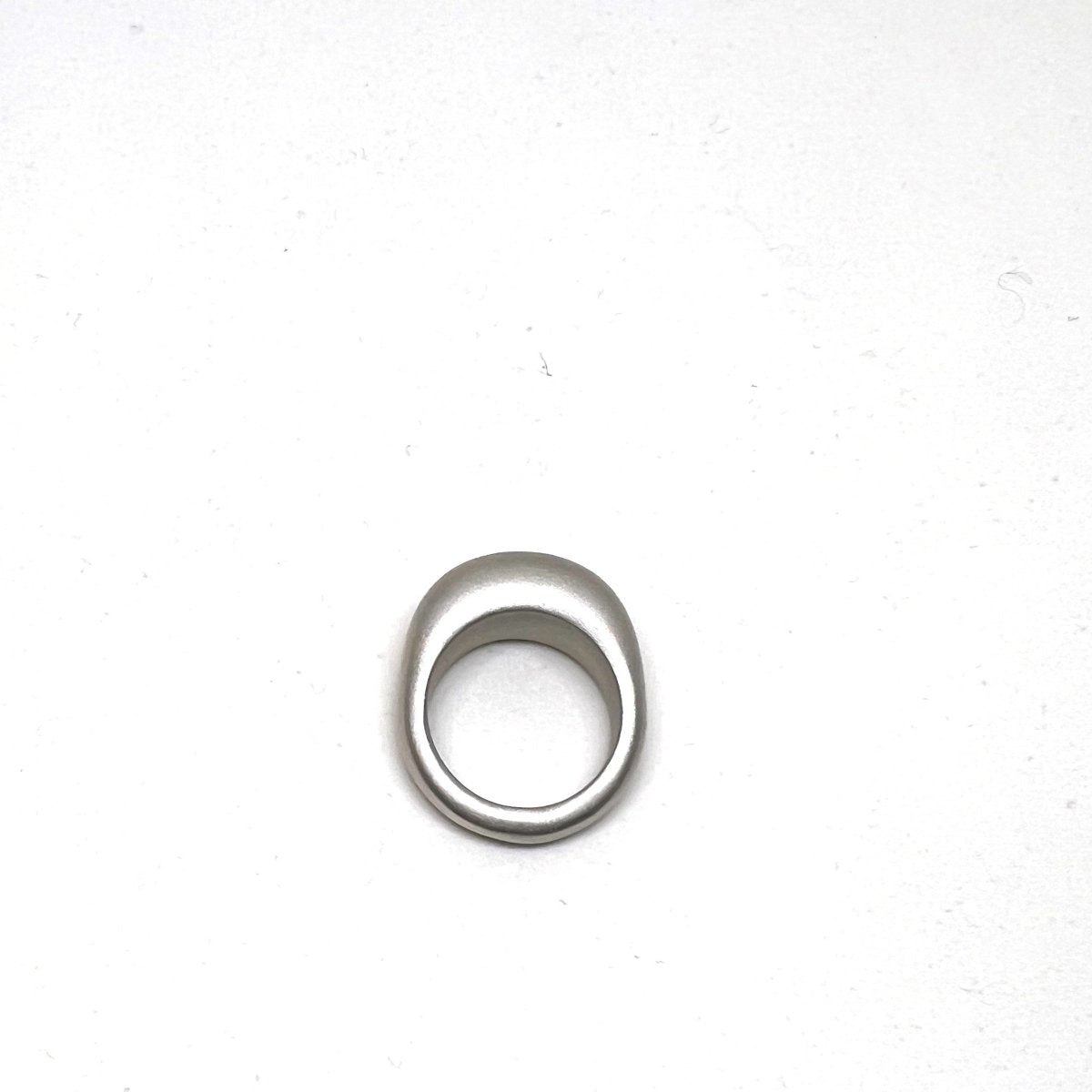 Solid Silver High Dome Ring - High Polish - Made X Hudson