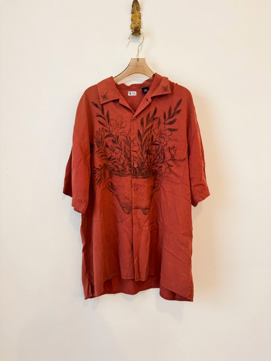 Fox and Vase | Hand Painted (Reworked) - Made X Hudson