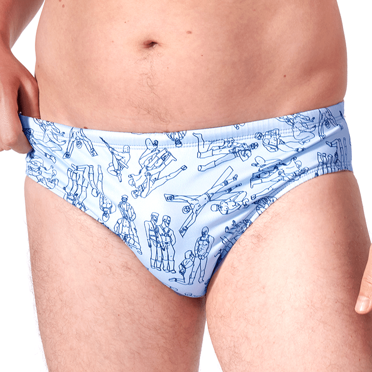 Swim Brief | Dark Room Print - Made X Hudson