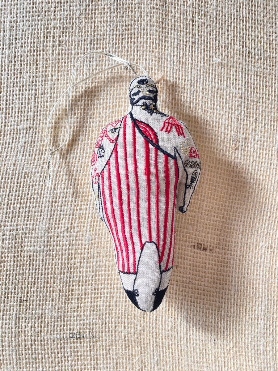Cotton Stuffed Ornaments - Made X Hudson