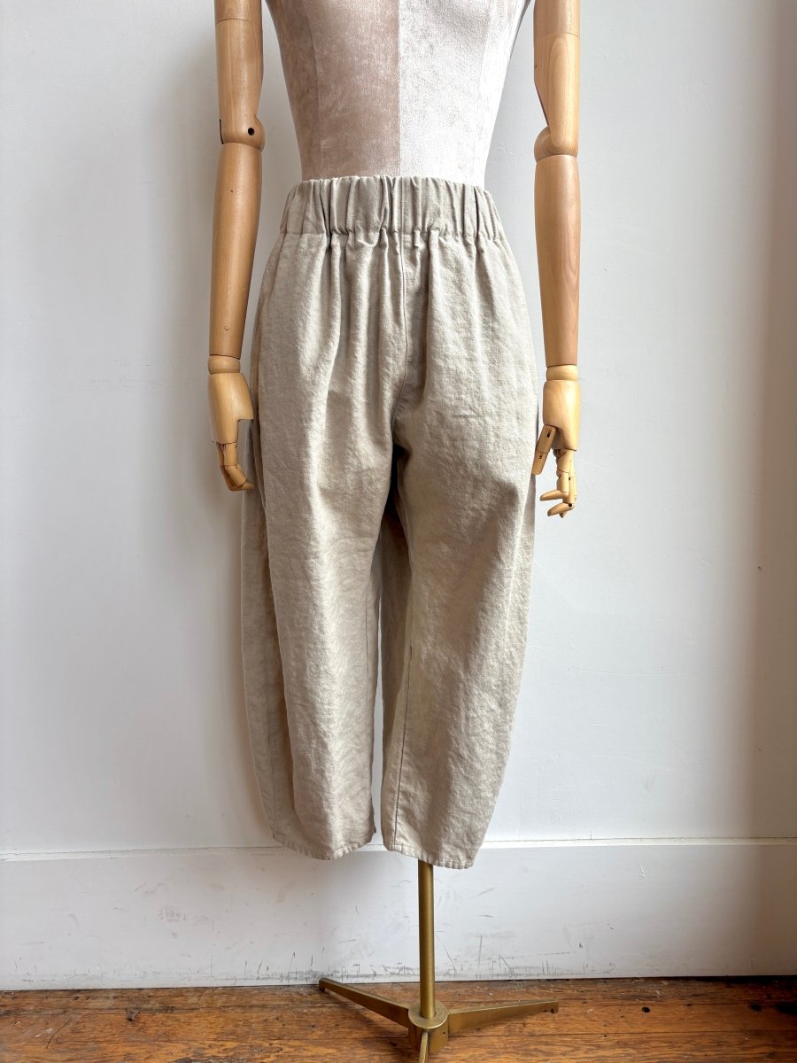Sandstone Linen & Wool Studio Pant - Made X Hudson