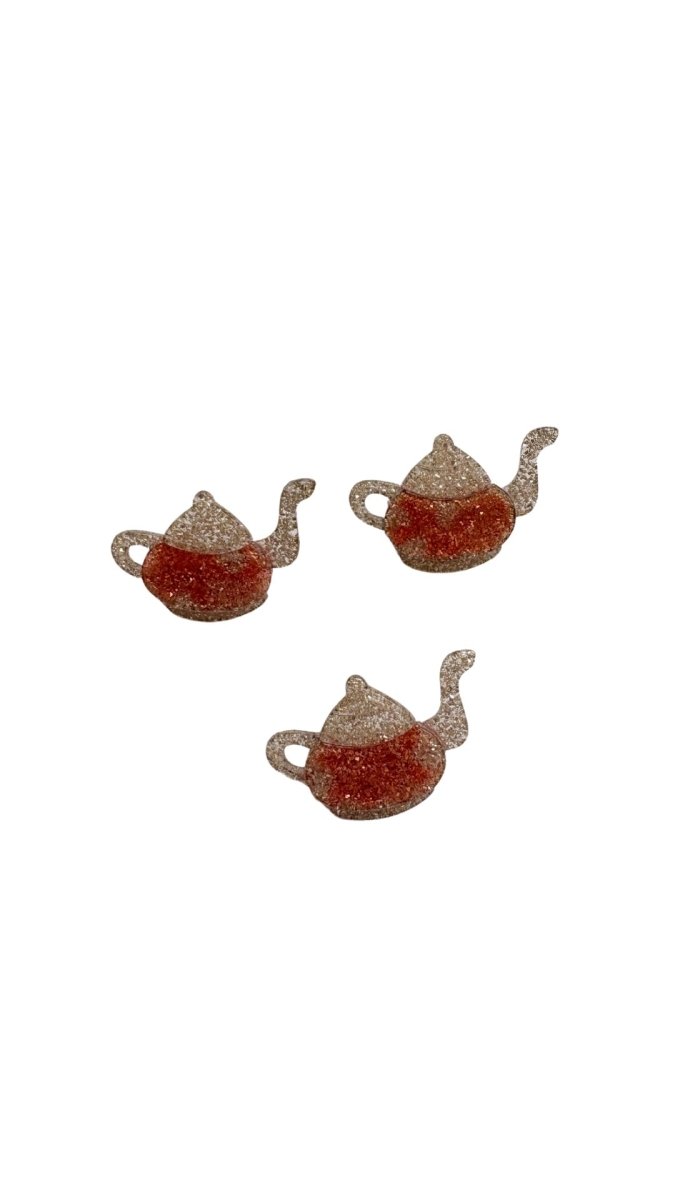 Lea Stein Teapot Brooch (Vintage) - Made X Hudson
