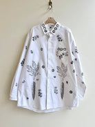 "Arnold" Low Print Carrot & Multi - Print Shirt (Reworked) - Made X Hudson