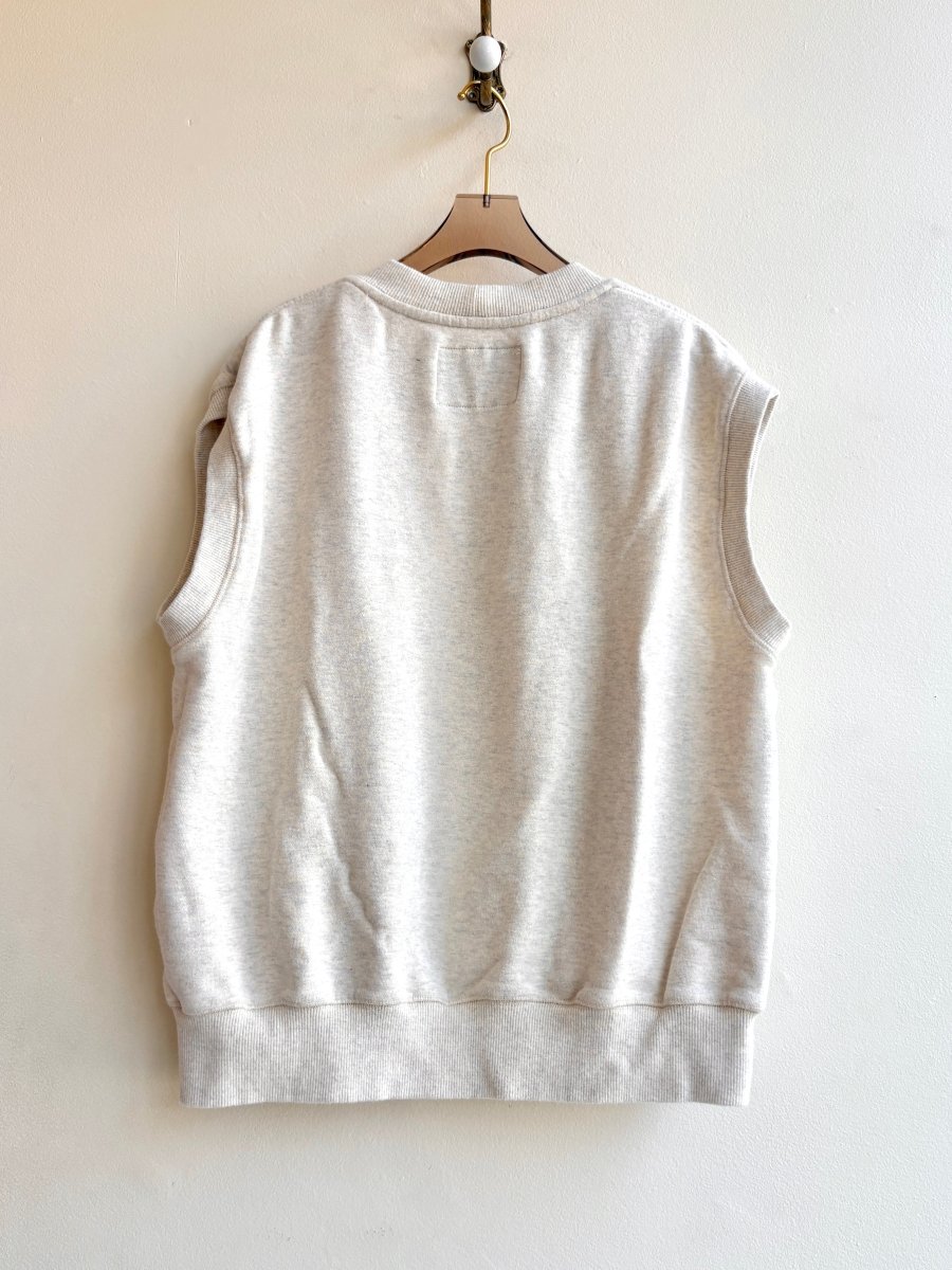 Archie | Oatmeal Sleeveless Pullover (Vintage) - Made X Hudson