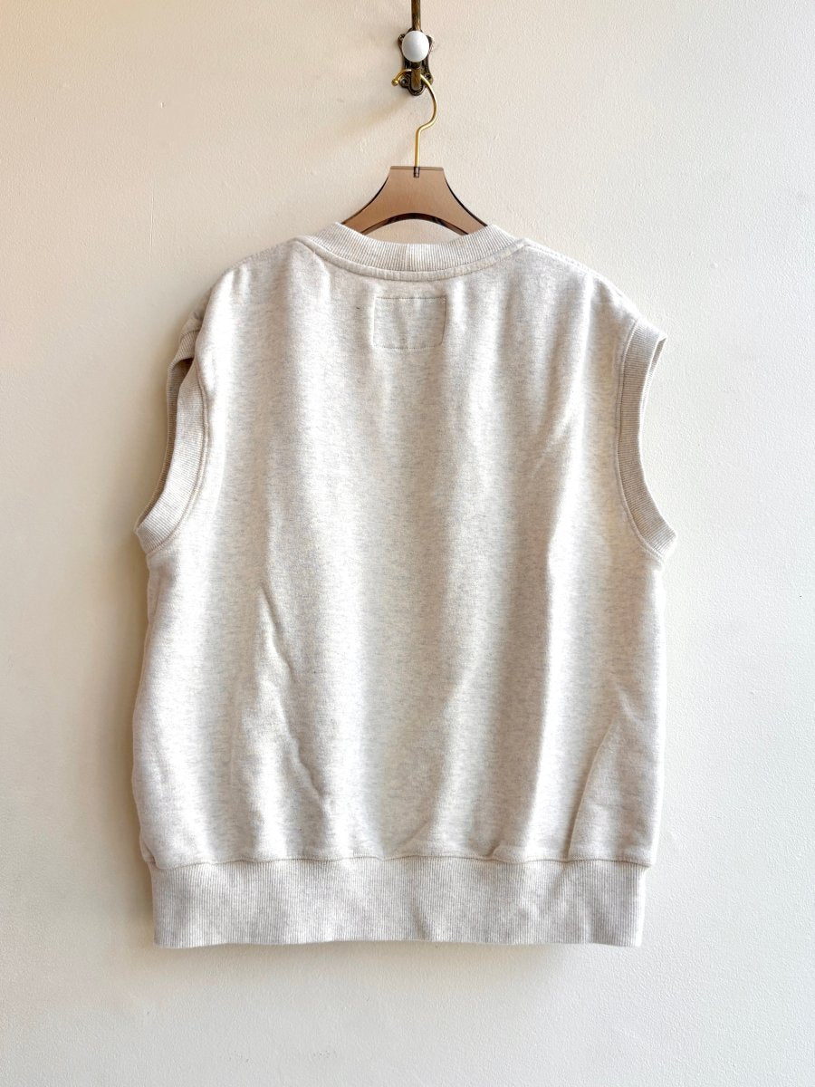 Archie | Oatmeal Sleeveless Pullover (Vintage) - Made X Hudson