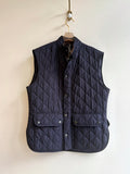 Barbour | Black Quilted Vest (Vintage) - Made X Hudson