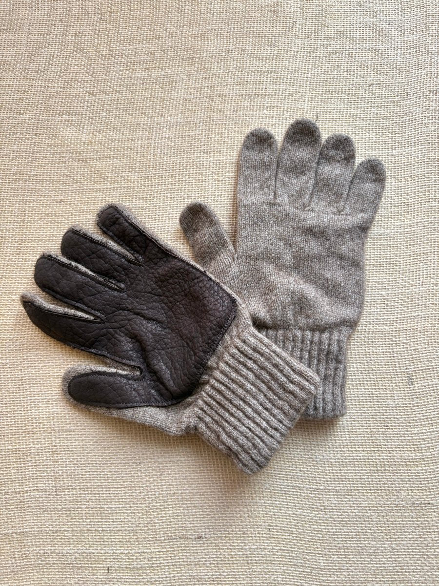 Buffalo & Merino Wool Gloves - Made X Hudson