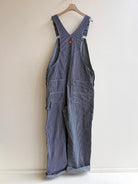 Dickies | Striped Navy and White Denim Overalls (Vintage) - Made X Hudson