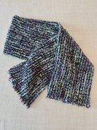 Black, Yellow, and Magenta Woven Scarf - Made X Hudson