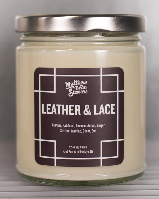 Leather & Lace Candle