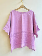 Petal Pink Antique Animal & Eight Point Star | Picnic Top - Made X Hudson