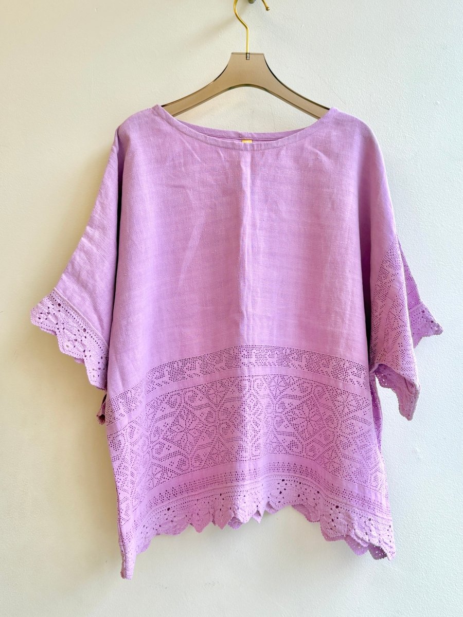 Petal Pink Antique Animal & Eight Point Star | Picnic Top - Made X Hudson