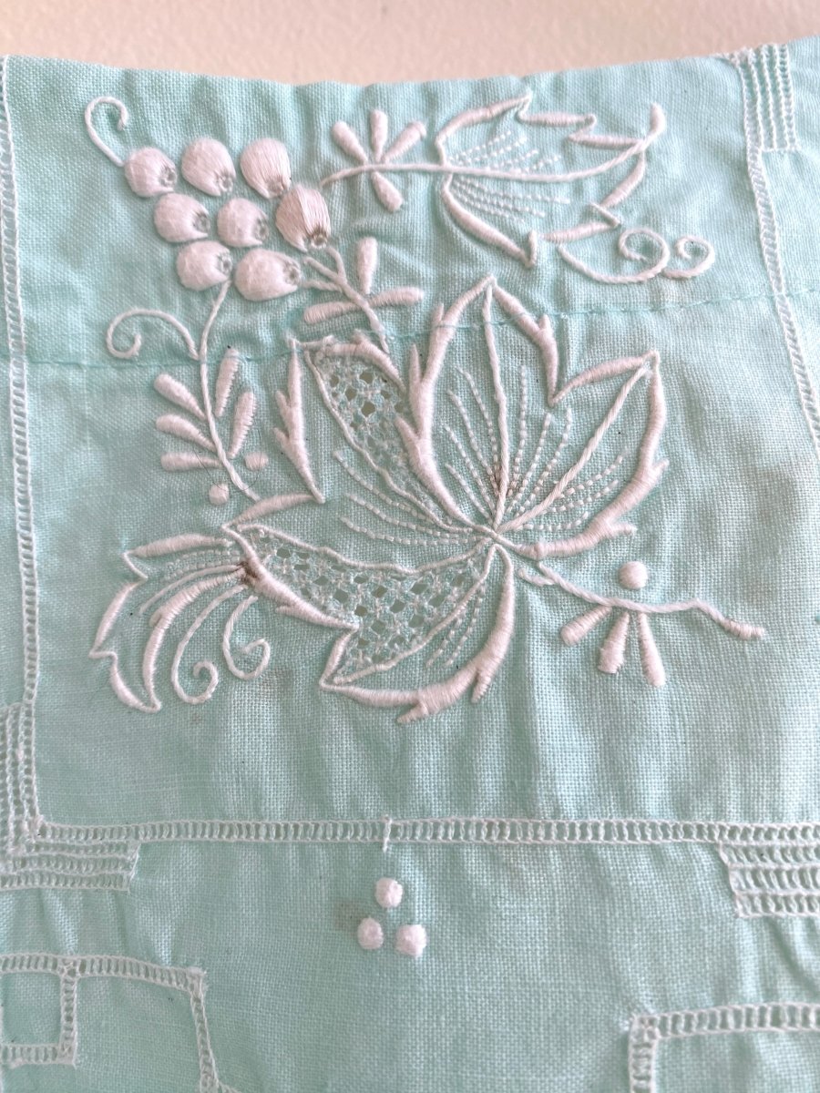Mint Heirloom Lace Top - Made X Hudson