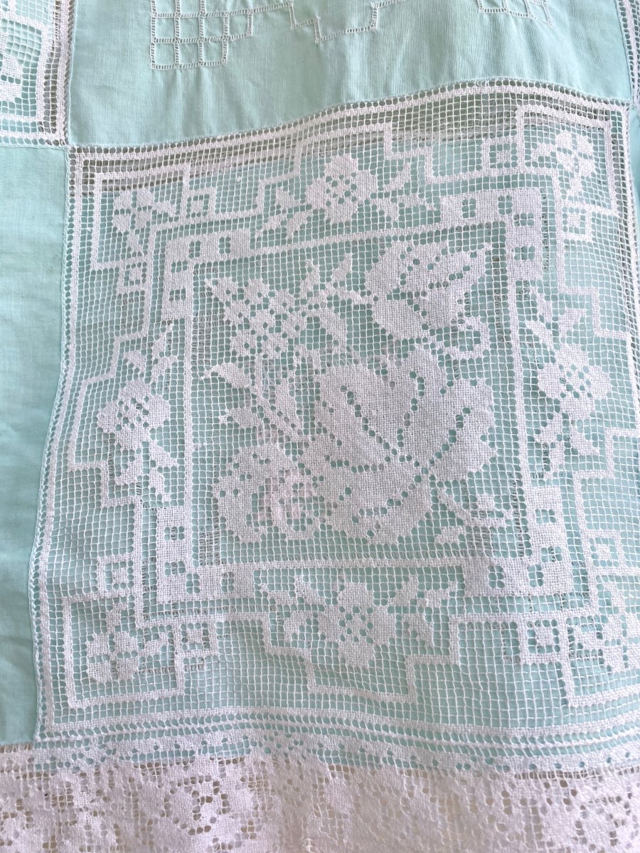 Mint Heirloom Lace Top - Made X Hudson