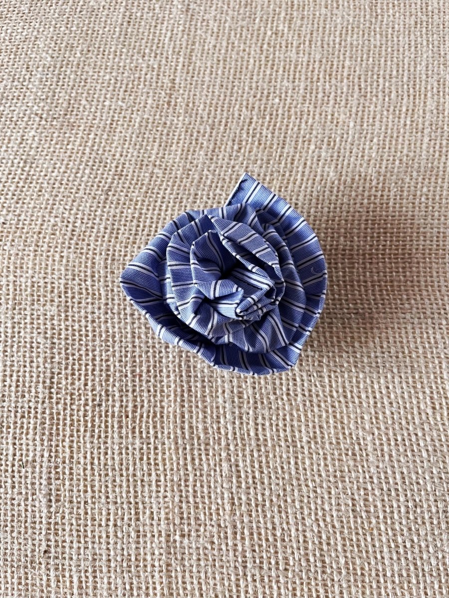 Upcycled Shirt Flower Pins (Multiple Styles) - Made X Hudson