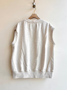 Archie | Oatmeal Sleeveless Pullover (Vintage) - Made X Hudson