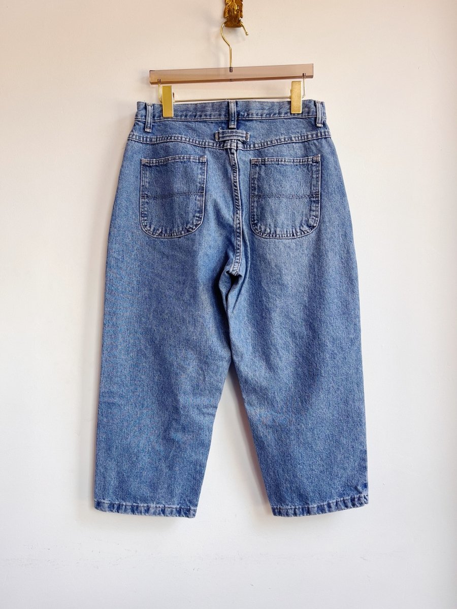 Wrangler | Medium Wash Cropped Denim Jeans (Vintage) - Made X Hudson