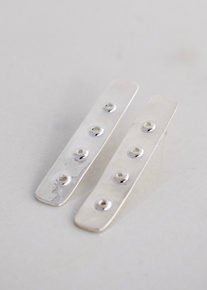 Vuoto Earrings | Long (Multiple Metals) - Made X Hudson