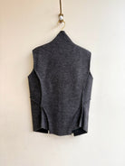 Dark Grey Wool Vest | 2T - Made X Hudson