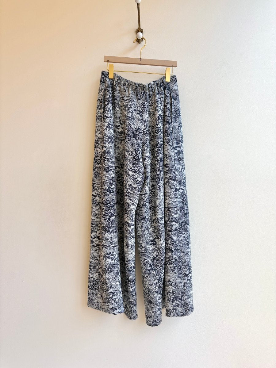 Countryside Silk Crepe Palazzo Pants - Made X Hudson