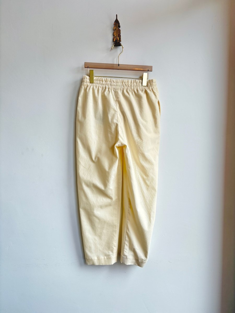 Cream Corduroy Joggers - Made X Hudson
