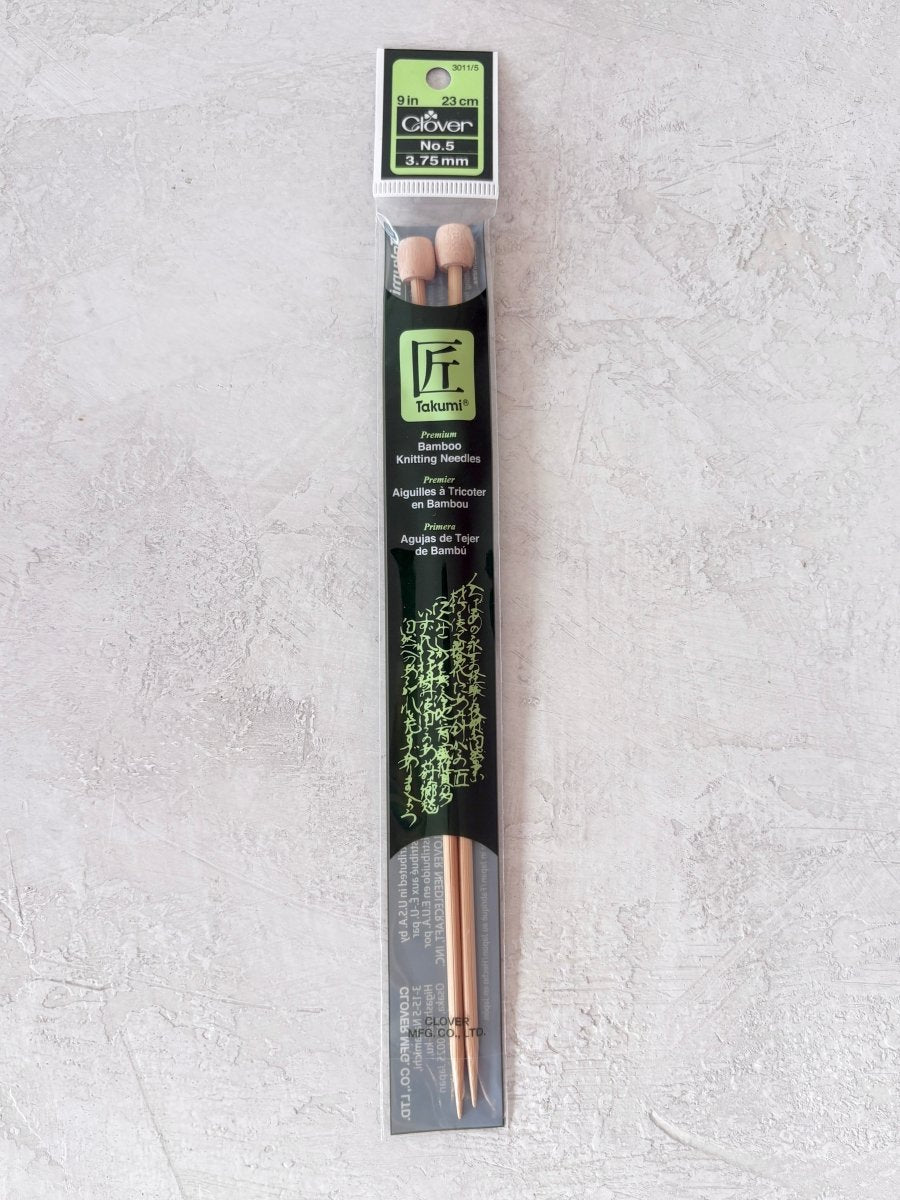 Clover Takumi | Bamboo Knitting Needles (Multiple Sizes) - Made X Hudson