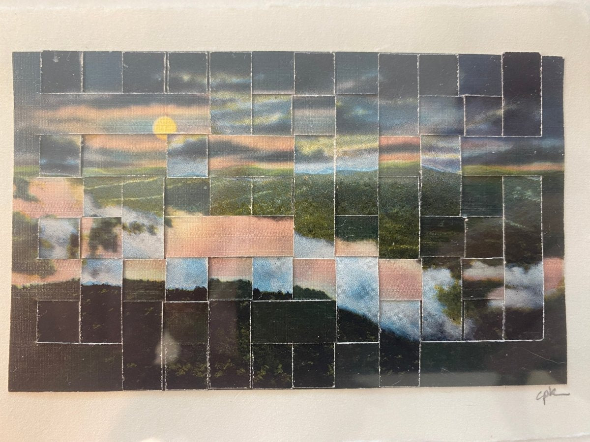 Altered & Recombined Vintage Photo - Postcards Art by Carole Kunstadt - Made X Hudson