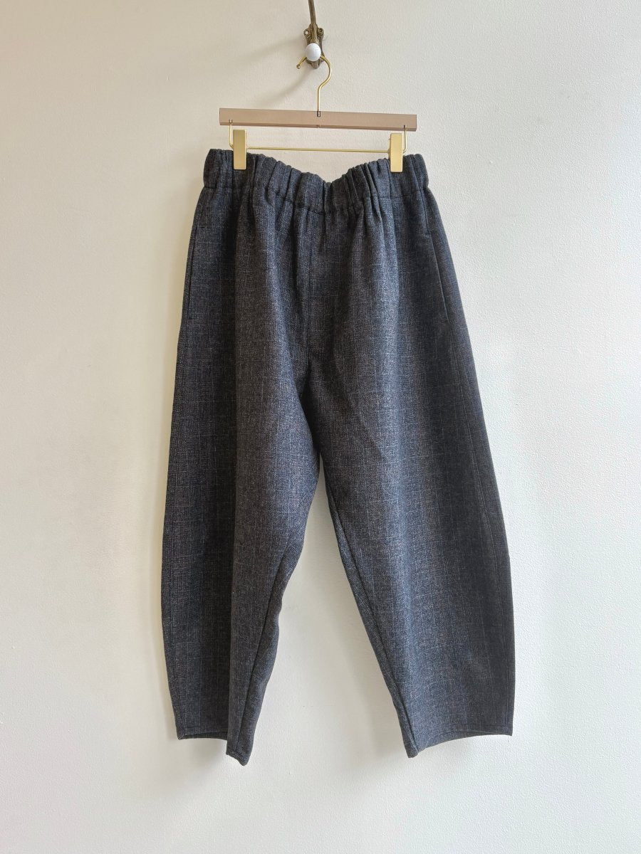 Shadow Plaid Wool Studio Pant - Made X Hudson