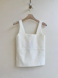 Ivory Hinda Eco Viscose Tank Top - Made X Hudson