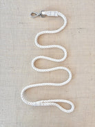 Dog Leash in White Cotton Rope - Made X Hudson