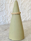 14k Solid Yellow Gold Victorian Stacker Rings (Gold) - Made X Hudson