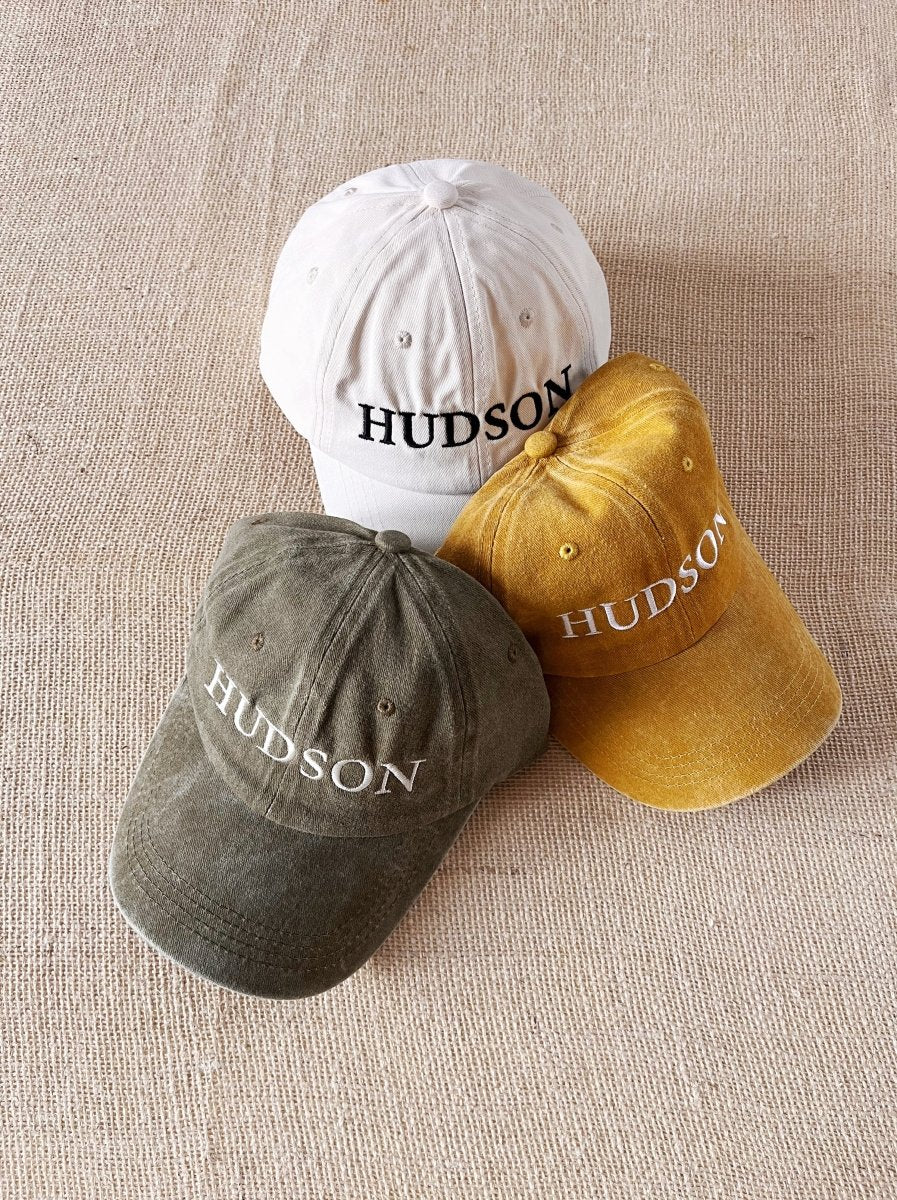 Hudson Embroidered Baseball Cap - Made X Hudson