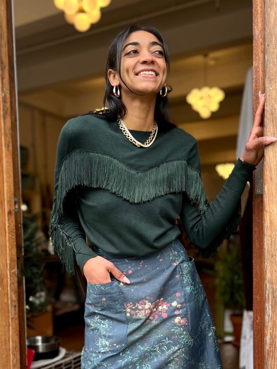 Ted Baker | Evergreen Fringe Sweater (Vintage) - Made X Hudson