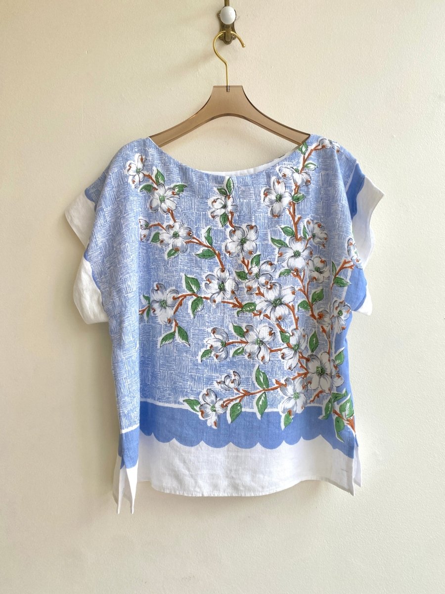 Dogwood Floral Print Box Top - Made X Hudson
