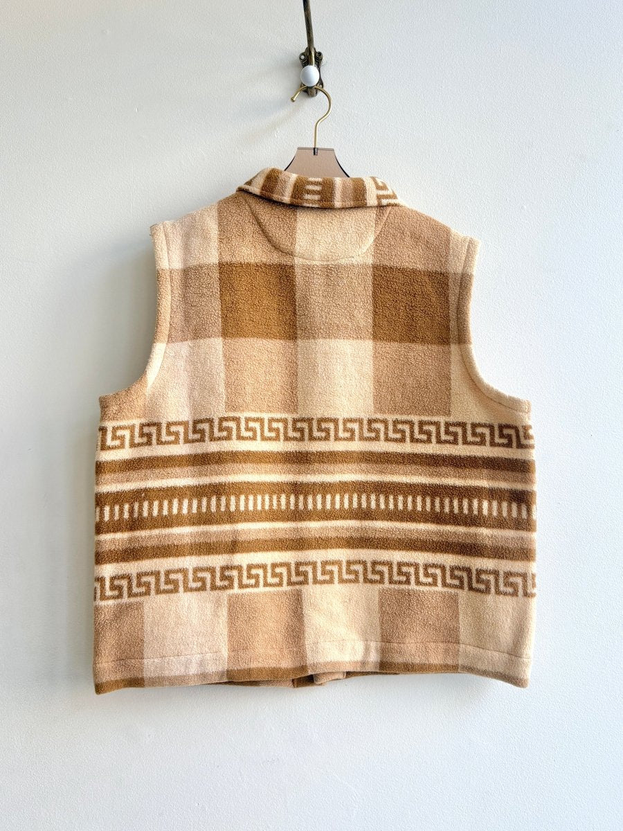 Camel, Tan, Light Brown Utility Vest - Made X Hudson