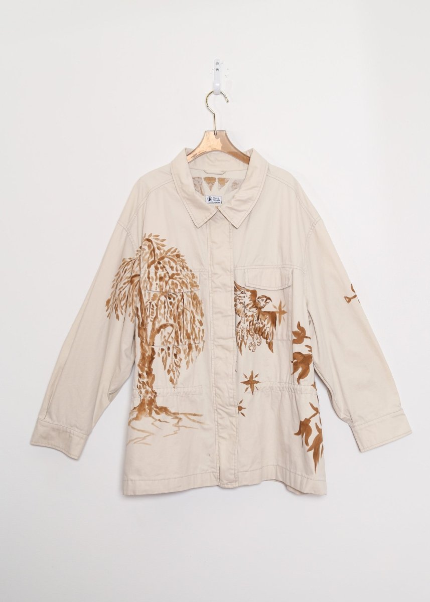Bronze Willow Jacket | Hand Painted (Reworked) - Made X Hudson