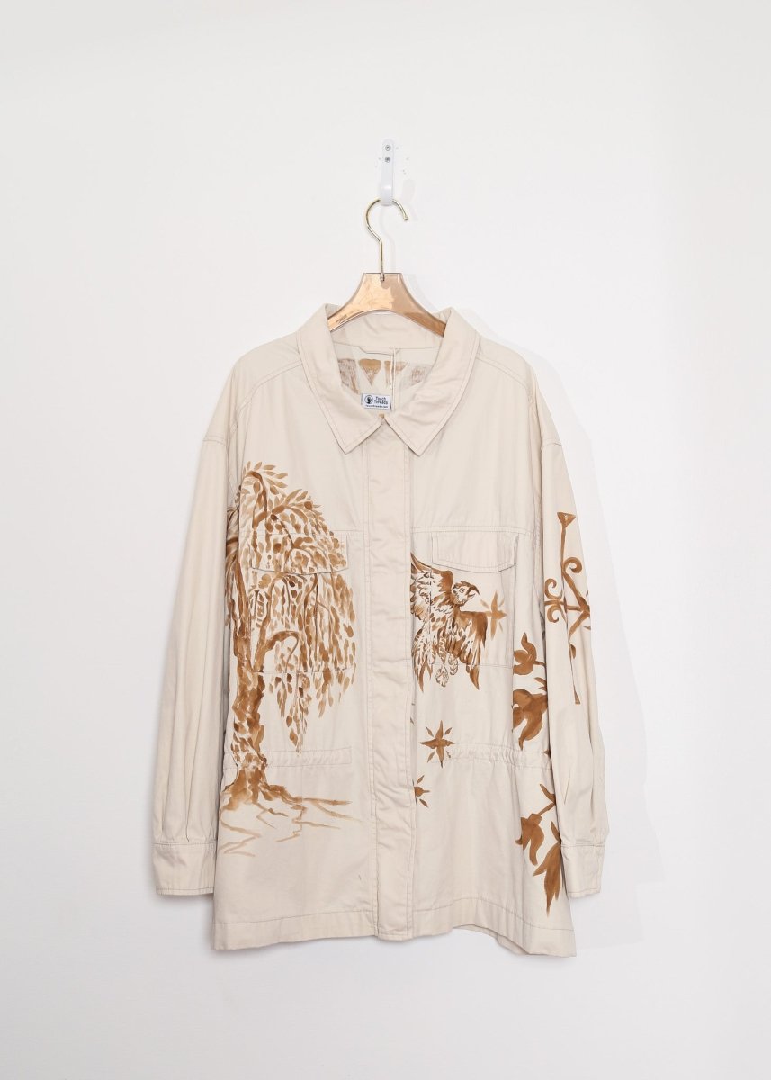 Bronze Willow Jacket | Hand Painted (Reworked) - Made X Hudson