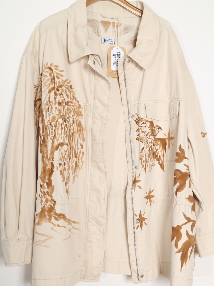 Bronze Willow Jacket | Hand Painted (Reworked) - Made X Hudson