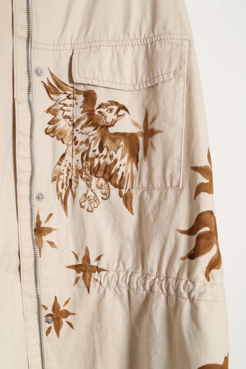 Bronze Willow Jacket | Hand Painted (Reworked) - Made X Hudson