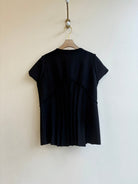 Arlea Vest | Black Wool w/ Pockets - Made X Hudson