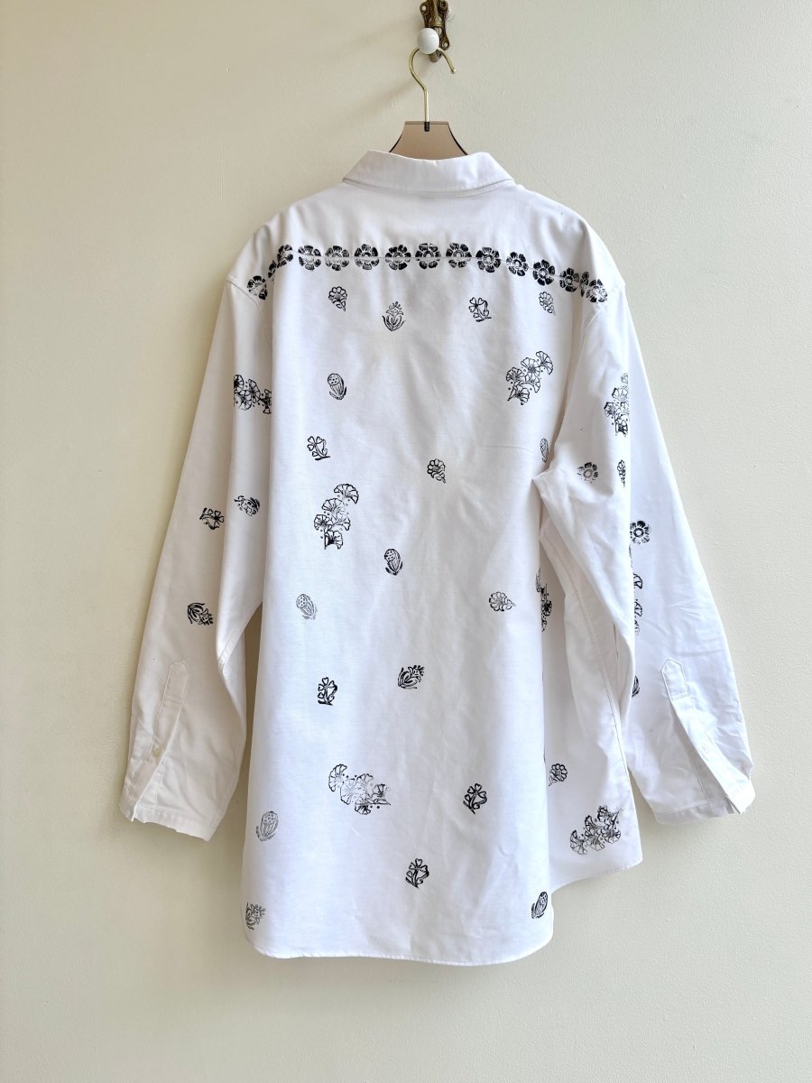 "Arnold" Low Print Carrot & Multi - Print Shirt (Reworked) - Made X Hudson