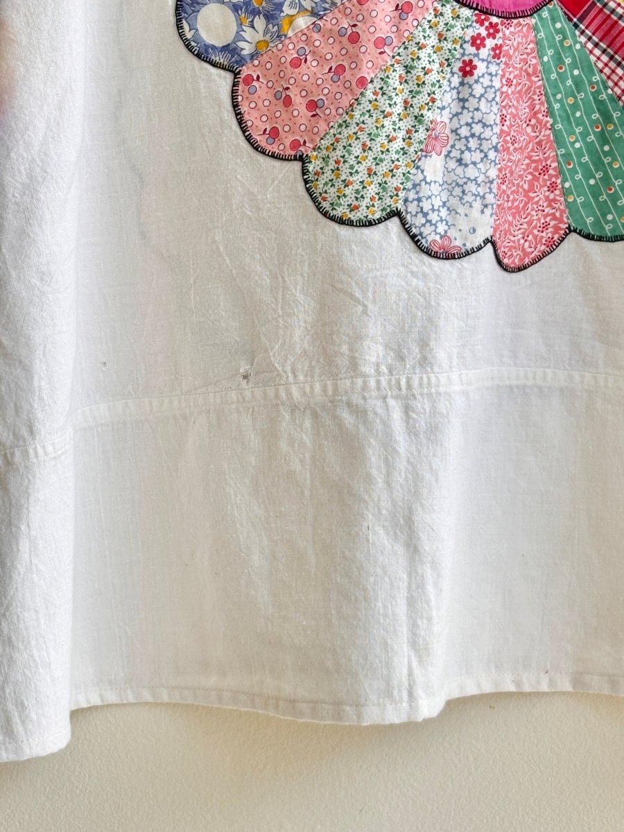 Quilted Flower Applique Picnic Top - Made X Hudson