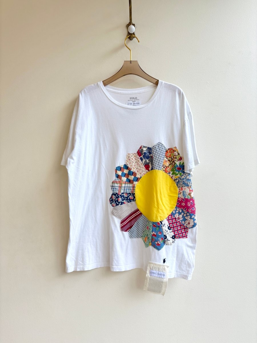 Dresden Plate Quilted Block Tee (Reworked) - Made X Hudson