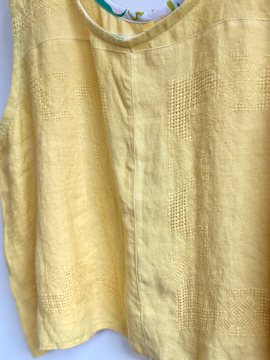 Yellow Tank Top - Made X Hudson