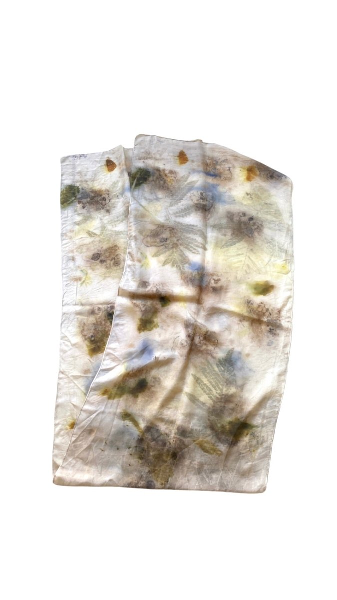 Eco Printed & Plant Dyed Scarves | Multiple Styles (Reworked) - Made X Hudson