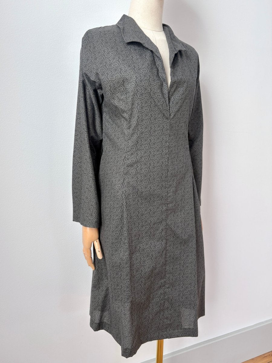 Ulrike Tunic in Lebanon Valley Etching Print - Made X Hudson