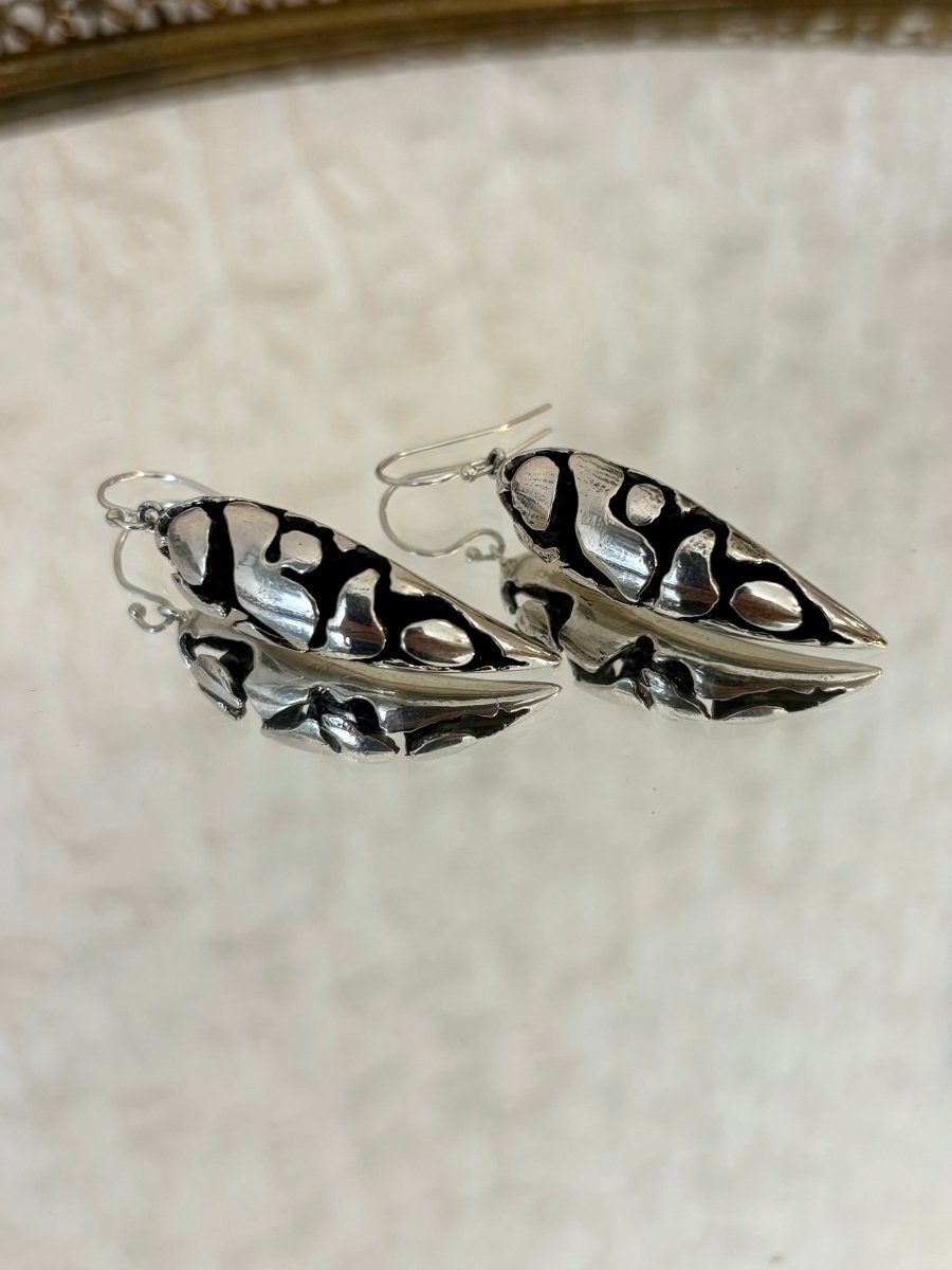 Archipelago Sterling Silver Earrings Pepper Shaped - Made X Hudson